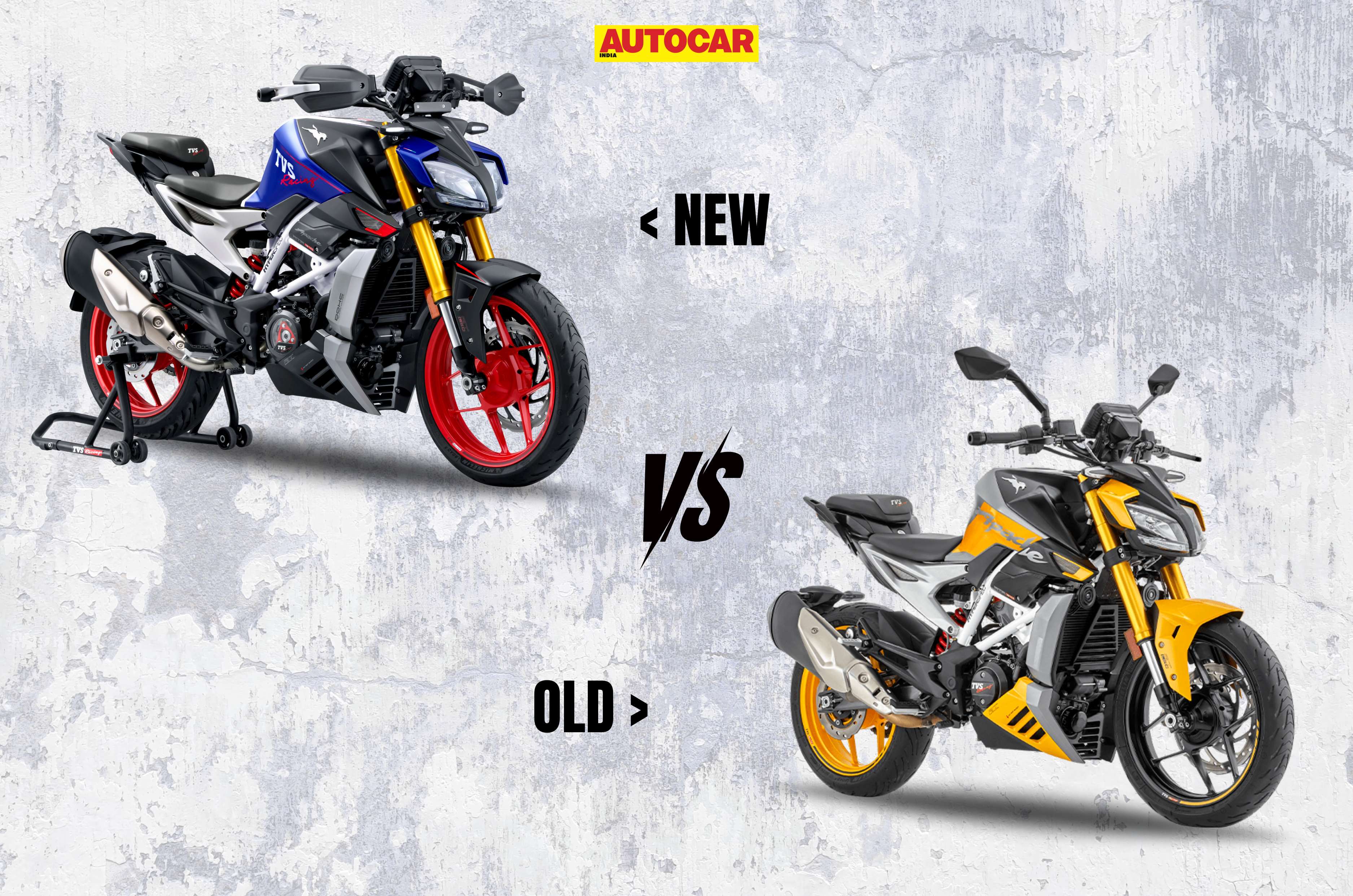 TVS Apache RTR 310 New vs old: differences explained